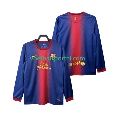 FC Barcelona 2012 2013 Retro Thuis Shirt L/S